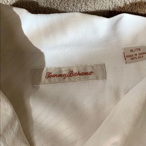 Tommy Bahama, XL, light yellow button up
